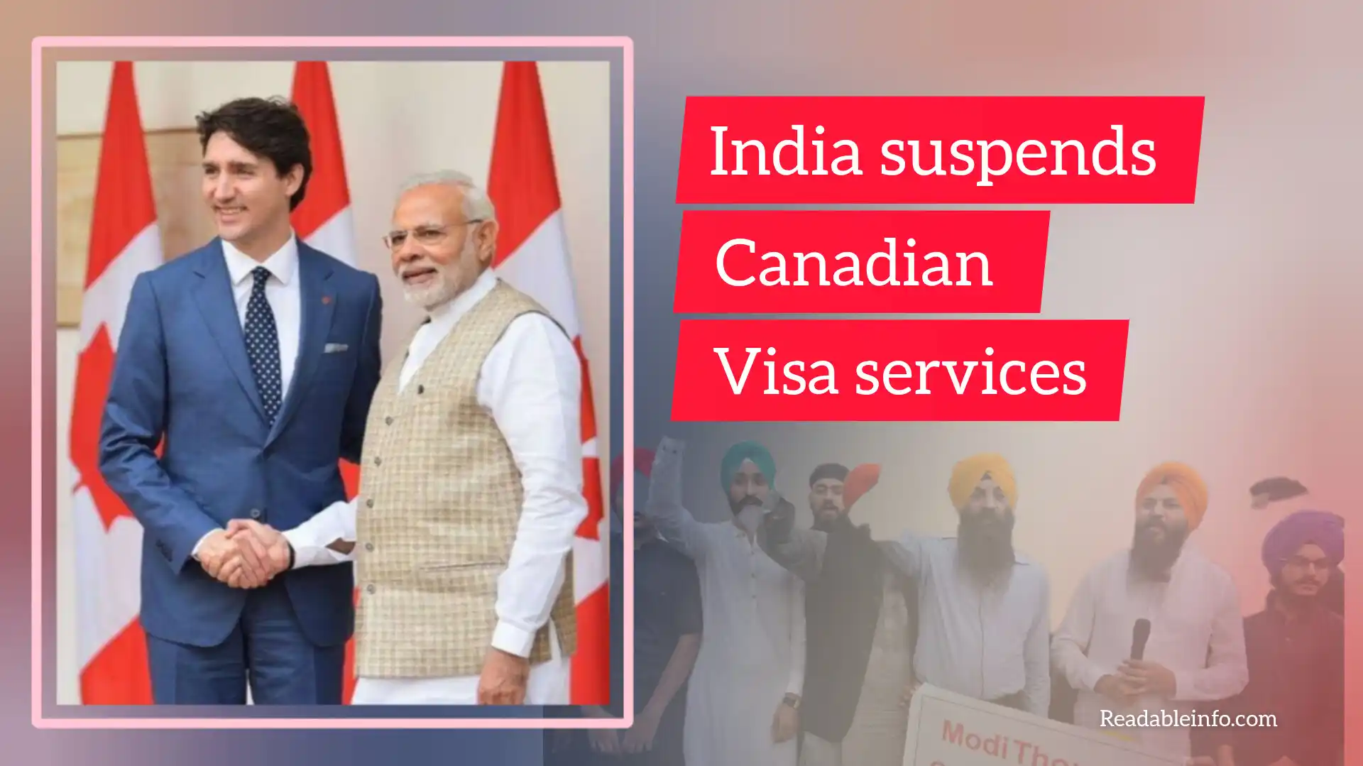 You are currently viewing India Suspends Canadian Visa Services