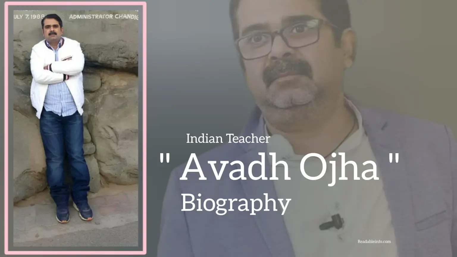 You are currently viewing Avadh Ojha Biography (Indian Teacher)