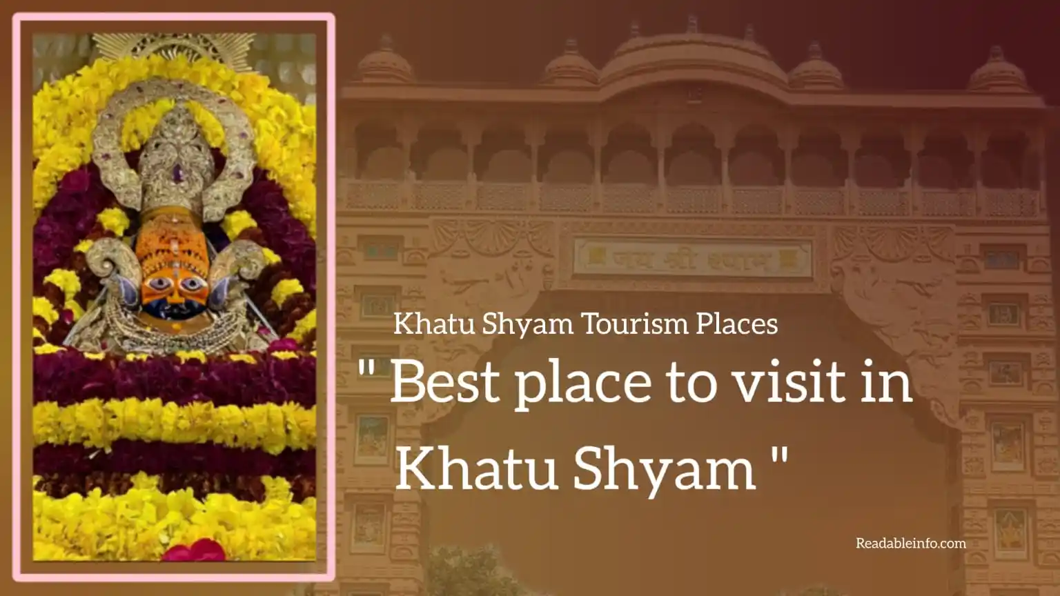 Read more about the article Best Places to visit in khatu shyam (khatu shyam Tourism Places)
