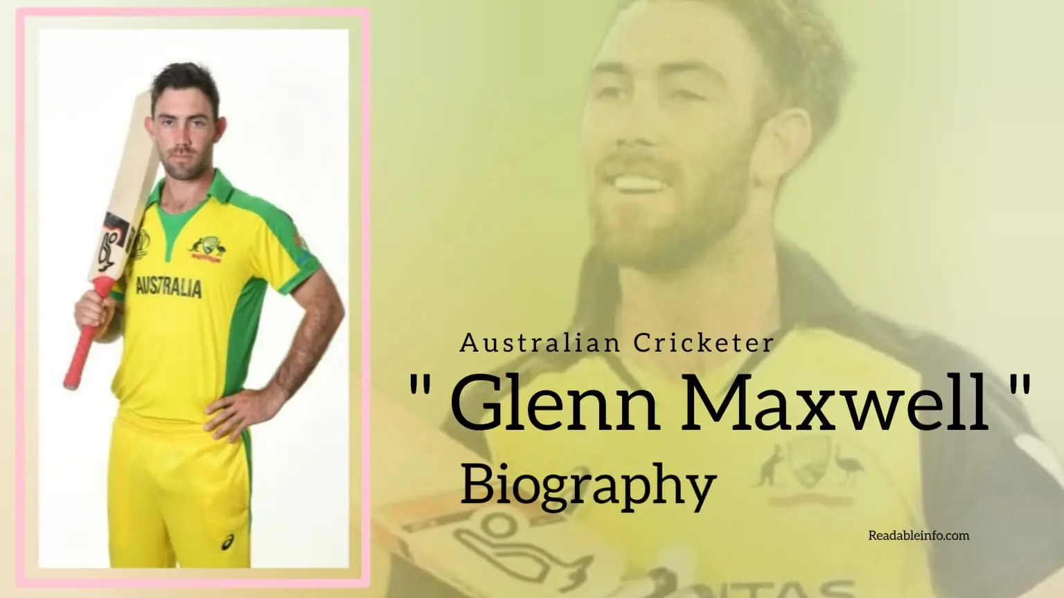 You are currently viewing Glenn Maxwell Biography (Australian Cricketer)