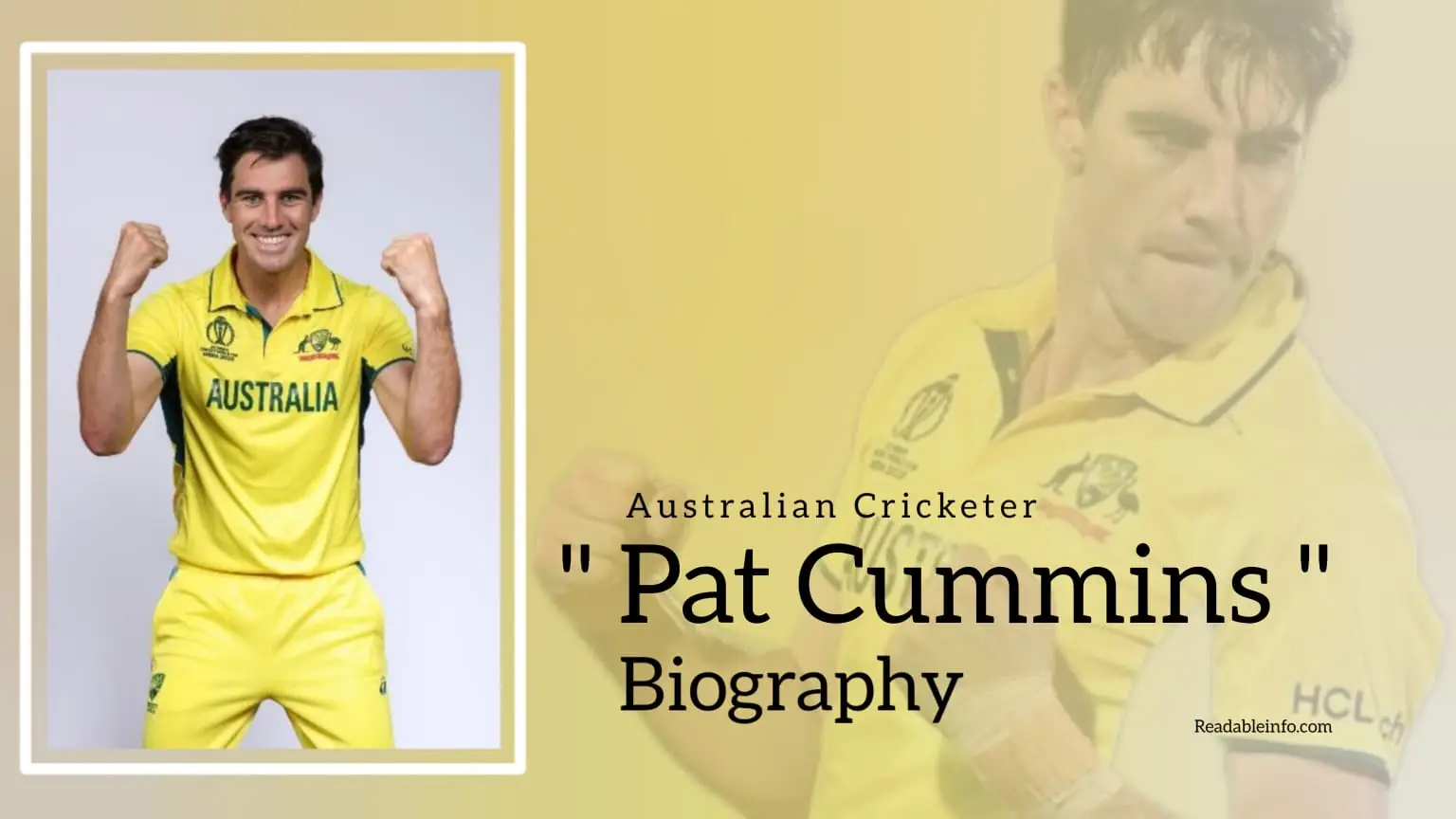 You are currently viewing Pat Cummins Biography (Australian Cricketer)