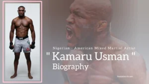 Read more about the article Kamaru Usman Biography (Nigerian-American Mixed Martial Artist)