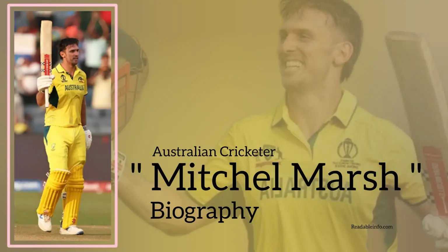 You are currently viewing Mitchell Marsh Biography (Australian Cricketer)
