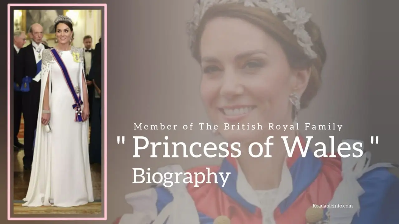 You are currently viewing Princess of Wales Biography (Member of The British Royal Family)