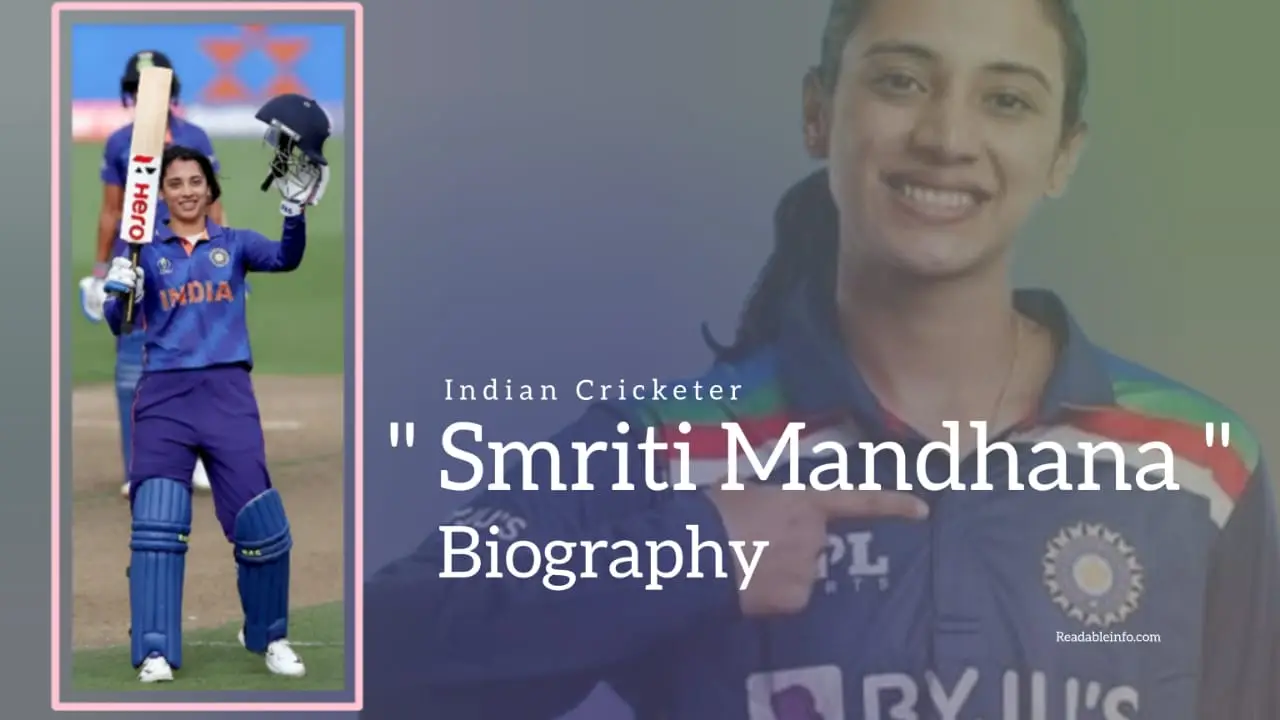 You are currently viewing Smriti Mandhana Biography (Indian Cricketer)