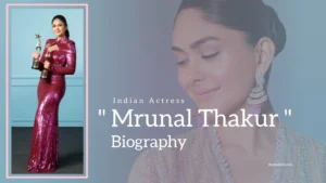 Read more about the article Mrunal Thakur Biography (Indian Actress)