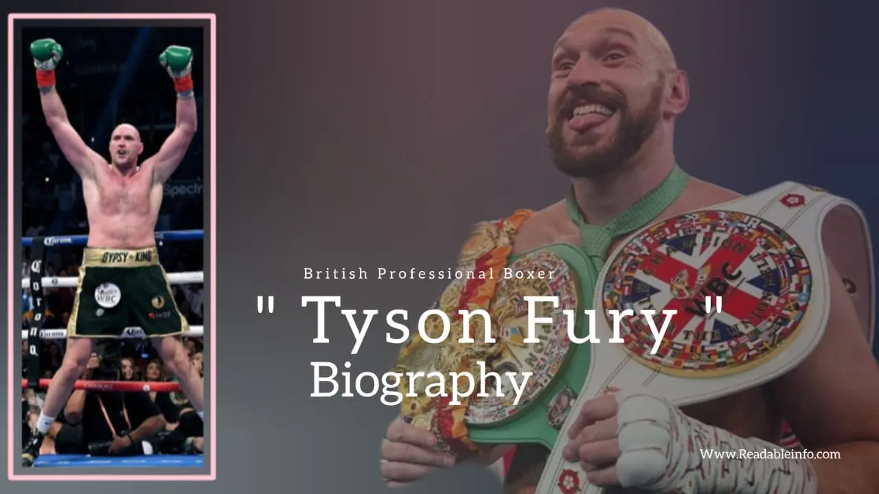 You are currently viewing Tyson Fury Biography (British Professional Boxer)