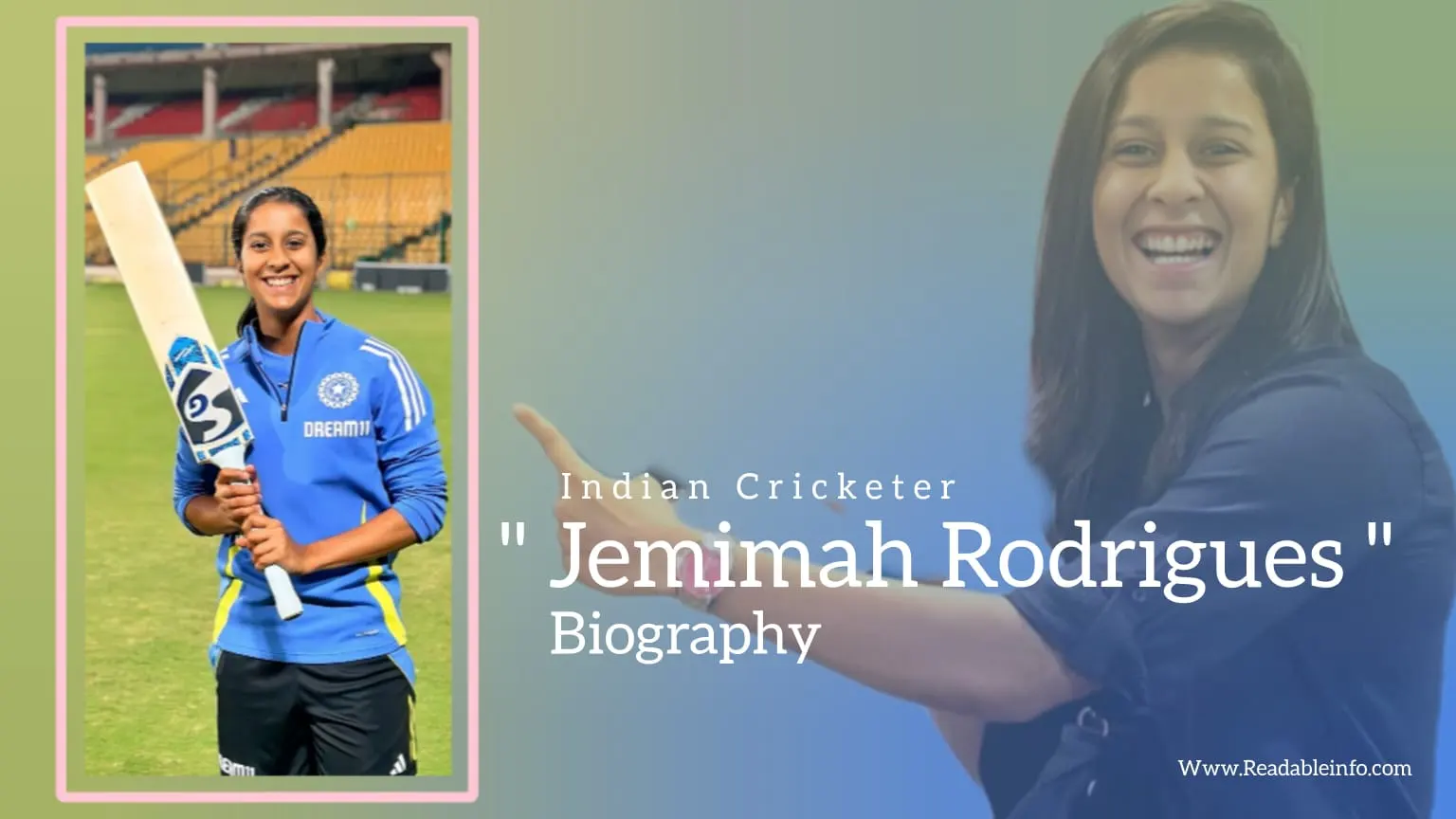 Read more about the article Jemimah Rodrigues Biography (Indian Cricketer)