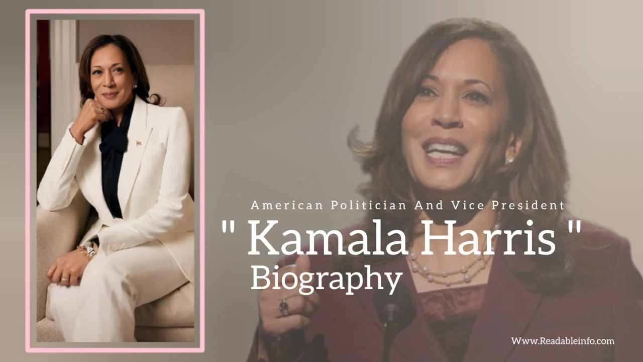 Read more about the article Kamala Harris Biography (American Politician and Vice President)