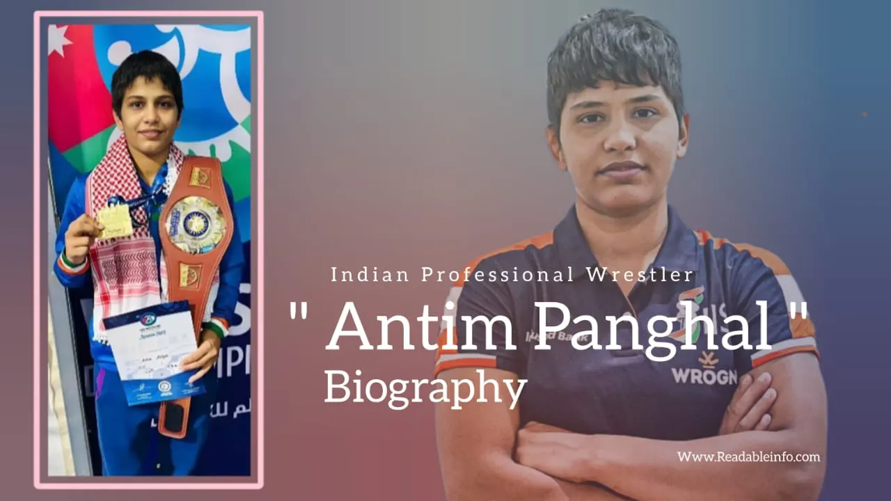 You are currently viewing Antim Panghal Biography (Indian Professional Wrestler)