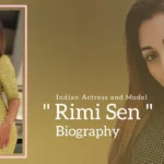 Rimi Sen Biography (Indian Actress and Film Producer)