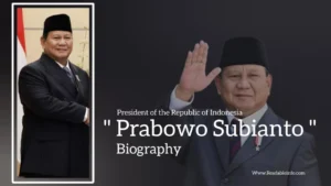 Read more about the article Prabowo Subianto biography (President of the Republic of Indonesia)