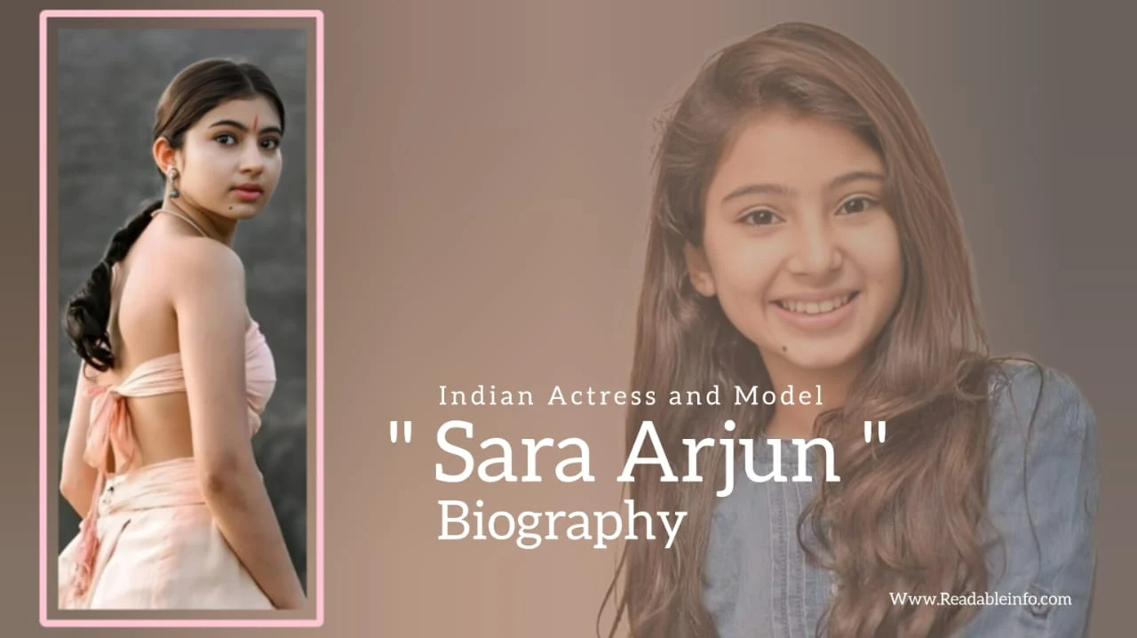 You are currently viewing Sara Arjun Biography (Indian Actress and Model)