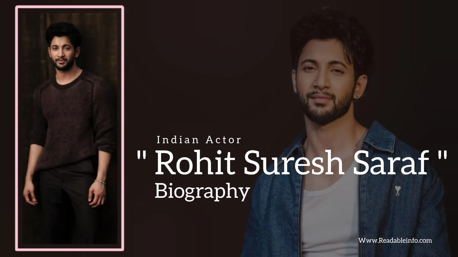 You are currently viewing Rohit Suresh Saraf biography (Indian Actor)