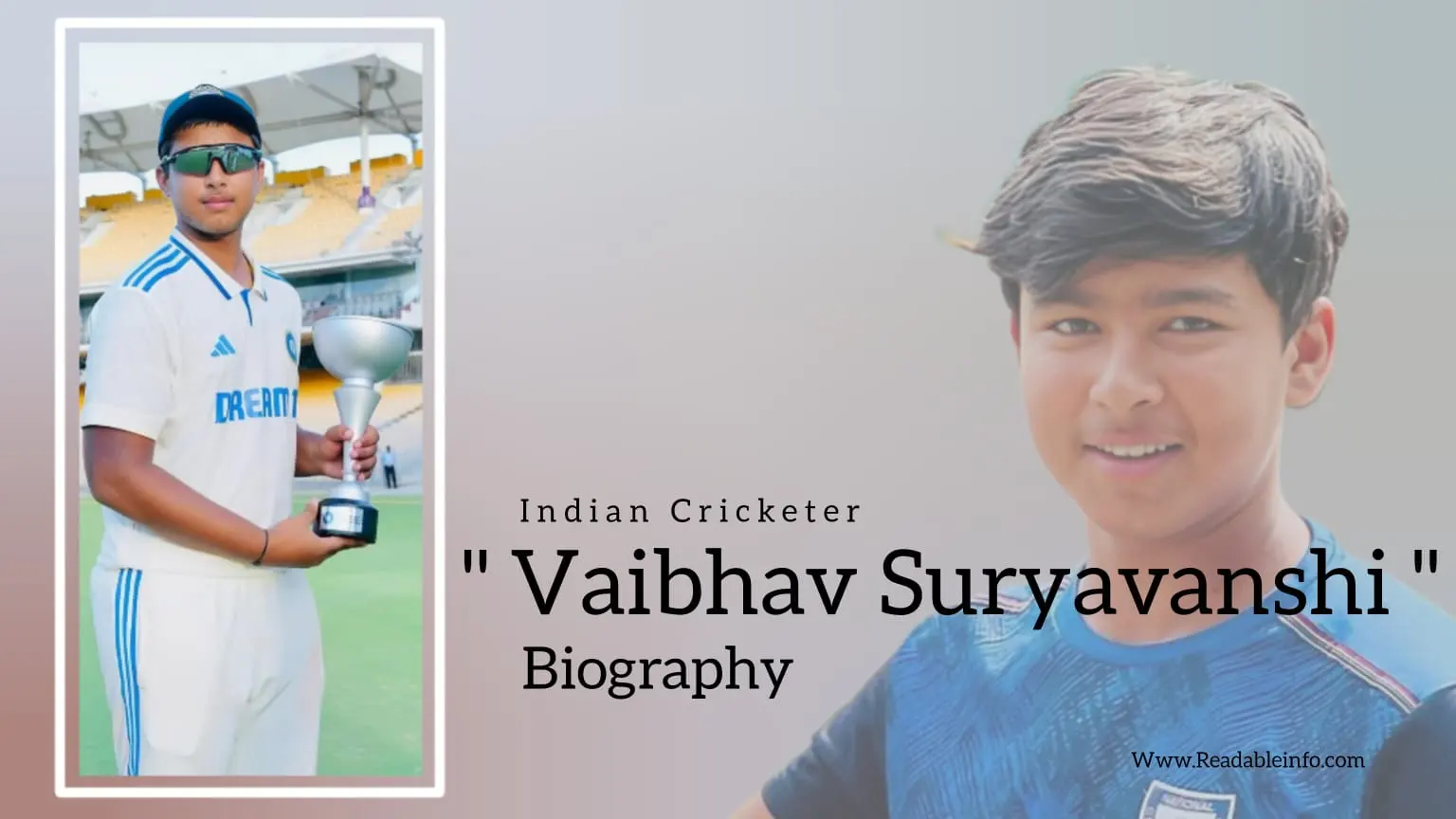 Read more about the article Vaibhav Suryavanshi biography (Indian Cricketer)