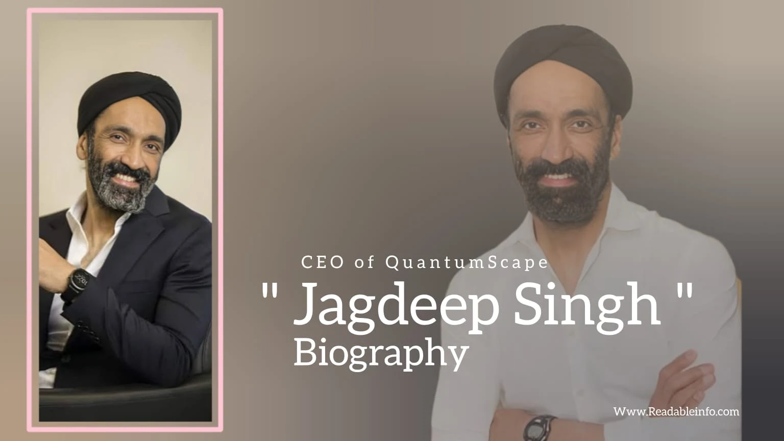 Read more about the article Jagdeep Singh biography (CEO of QuantumScape)