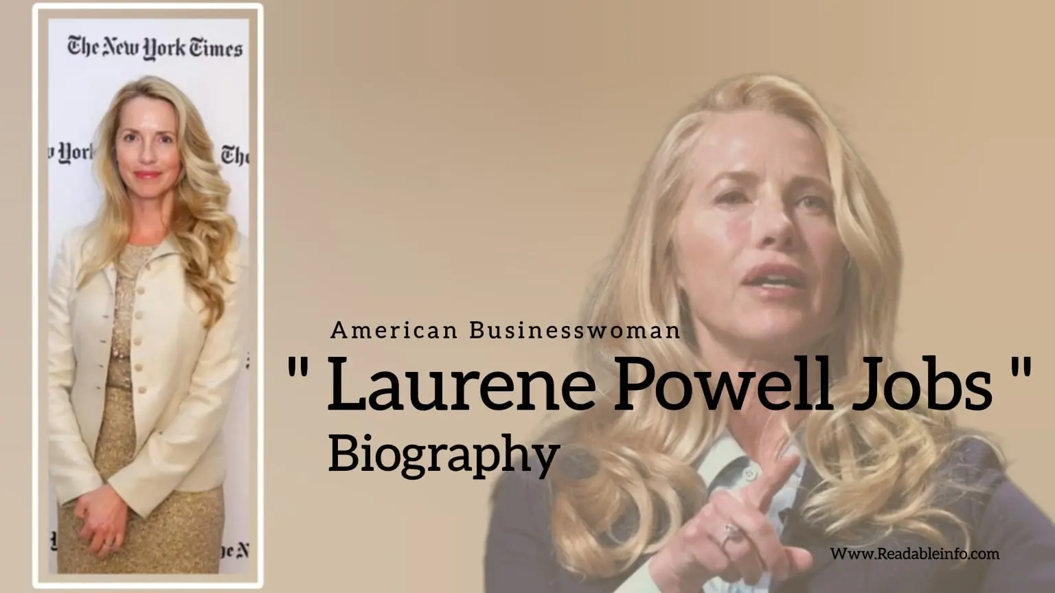 Read more about the article Laurene Powell Jobs biography (American Businesswoman)