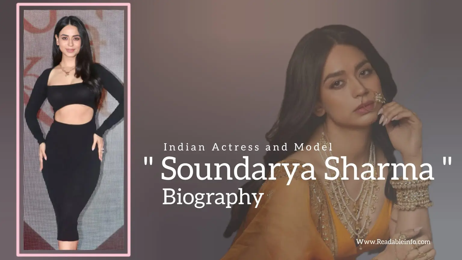 Read more about the article Soundarya Sharma biography (Indian Actress and Model)