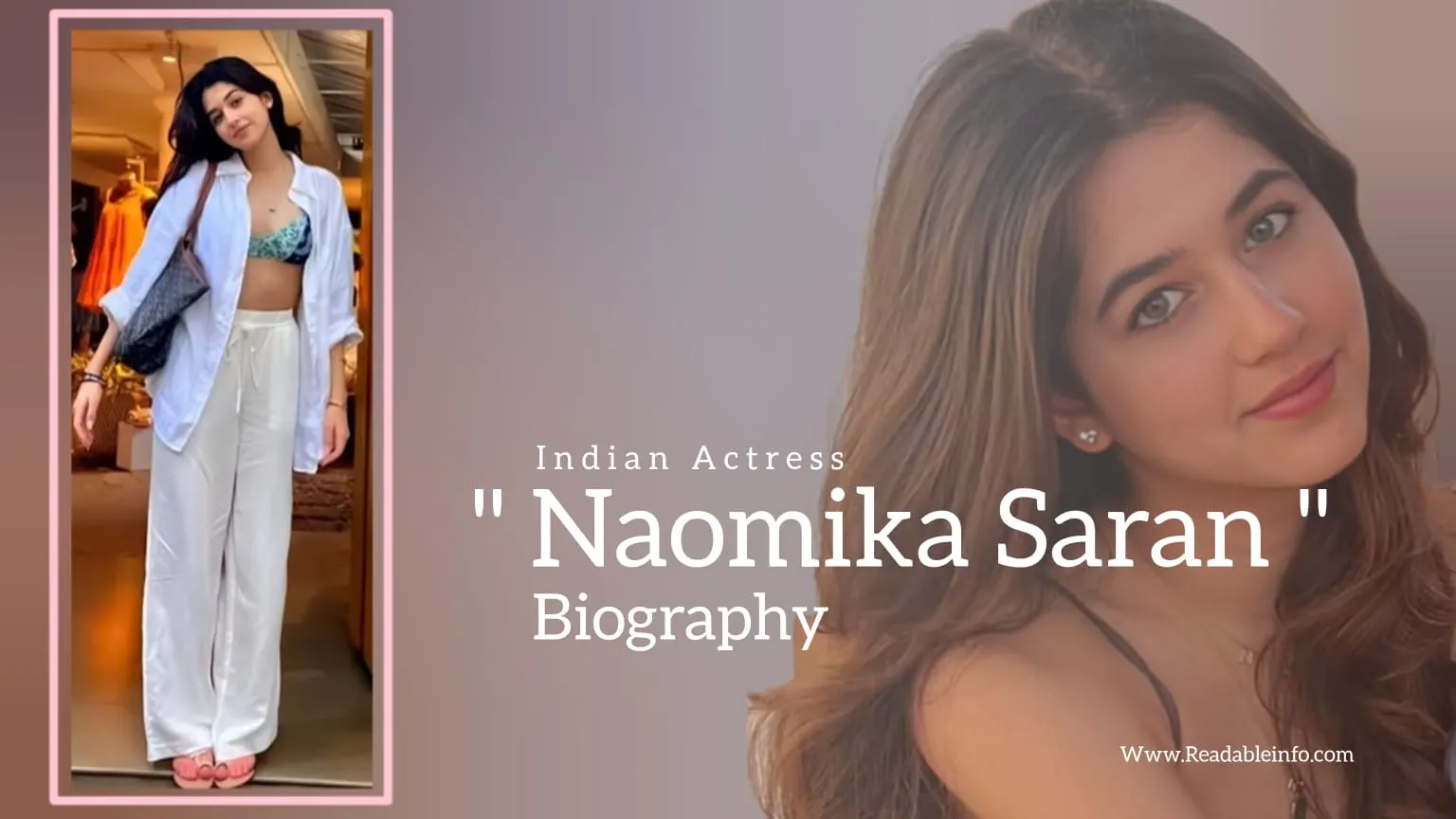 Read more about the article Naomika Saran biography (Indian Actress)