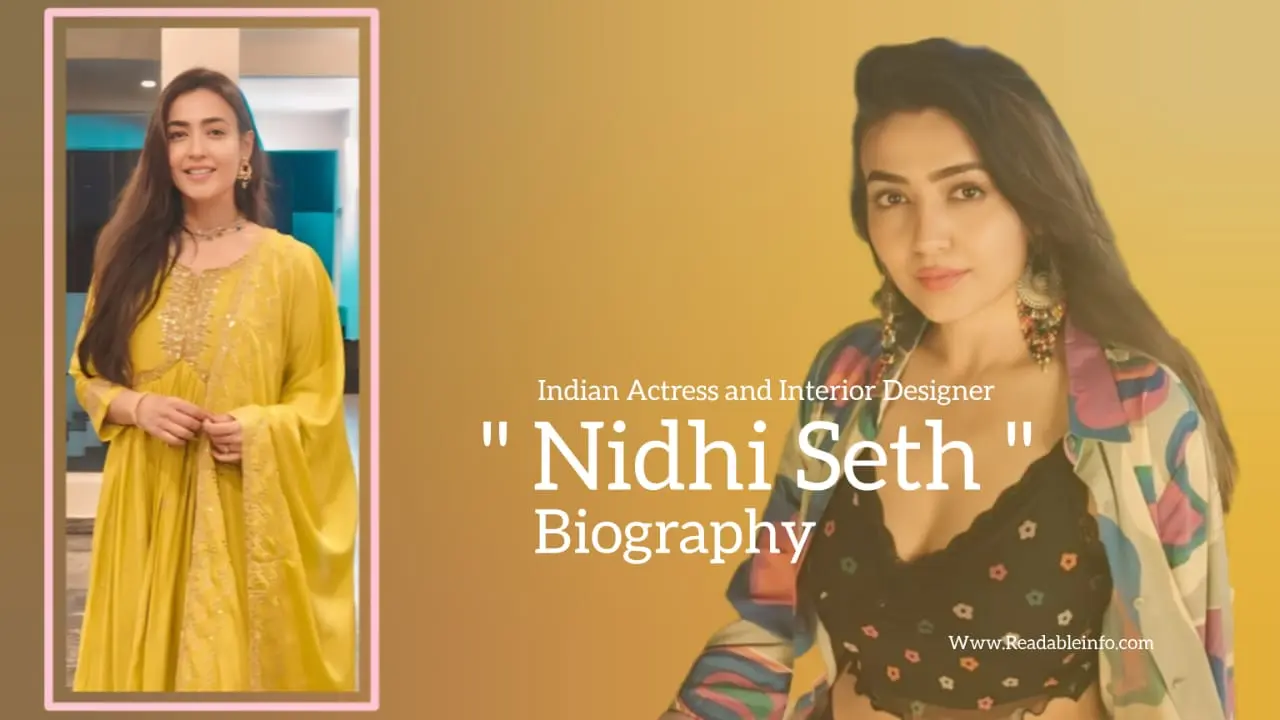 Read more about the article Nidhi Seth biography (Indian Actress and Interior Designer)