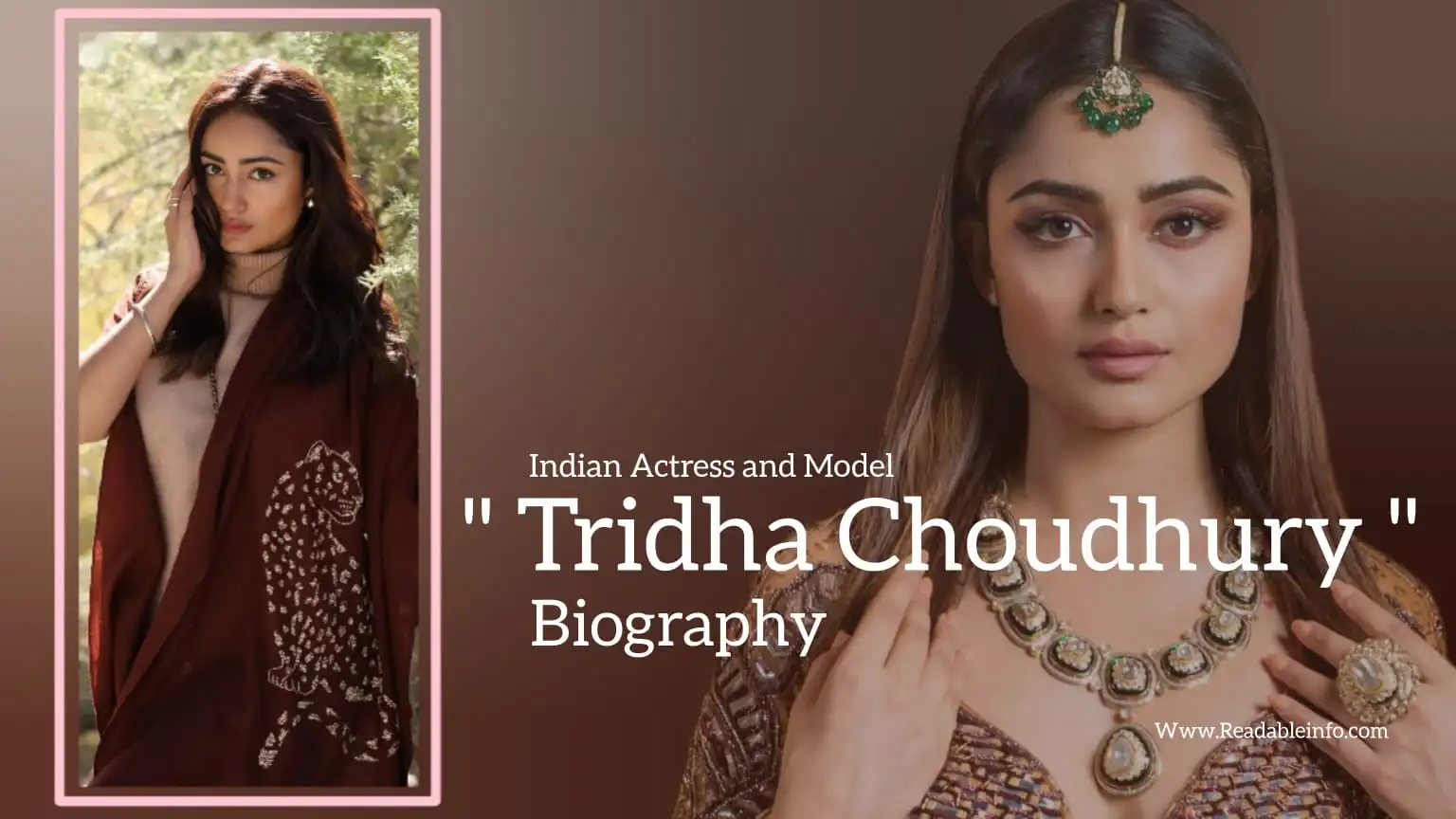 Read more about the article Tridha Choudhury biography (Indian Actress and Model)