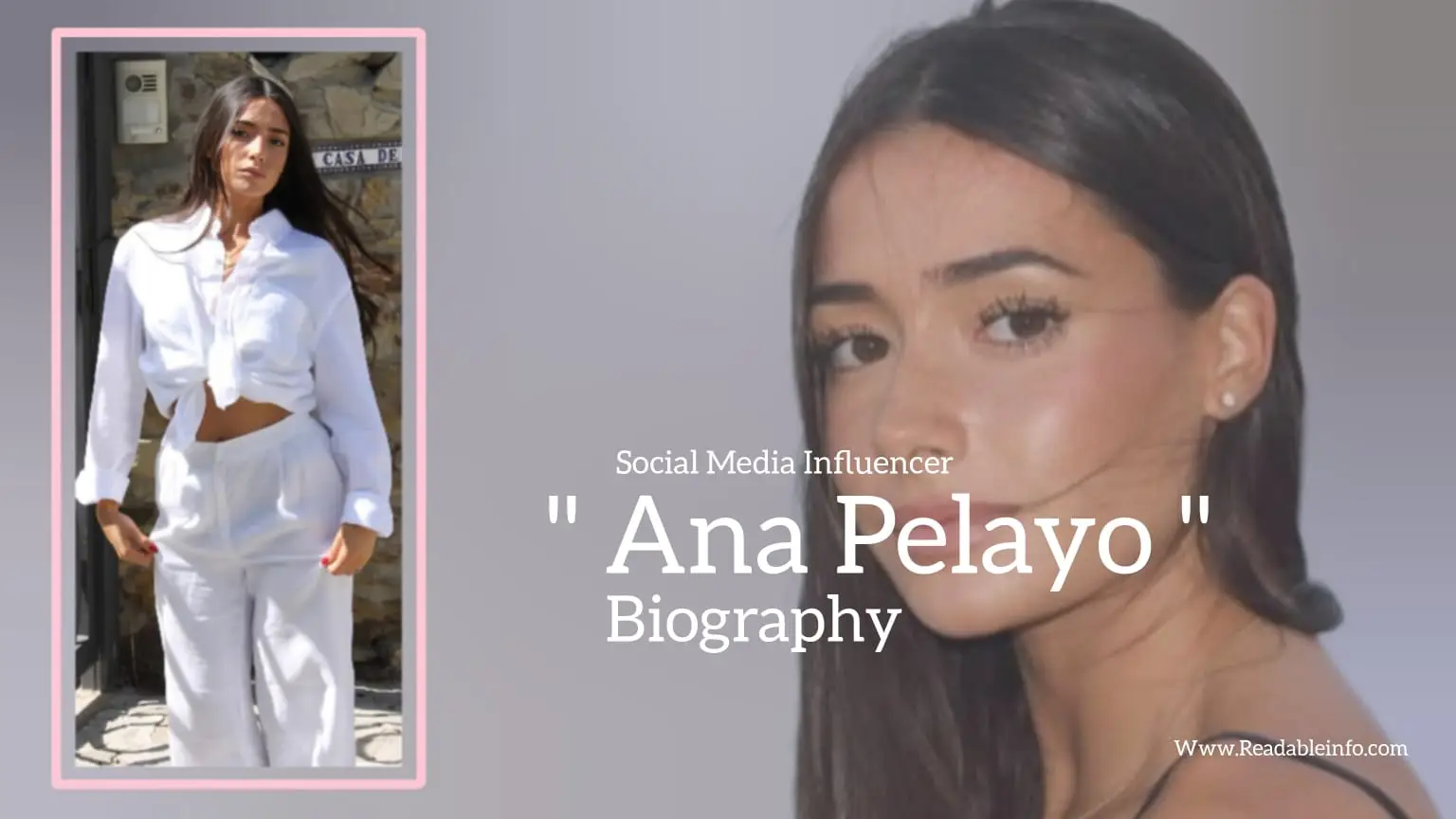 You are currently viewing Ana Pelayo biography (Social Media Influencer)