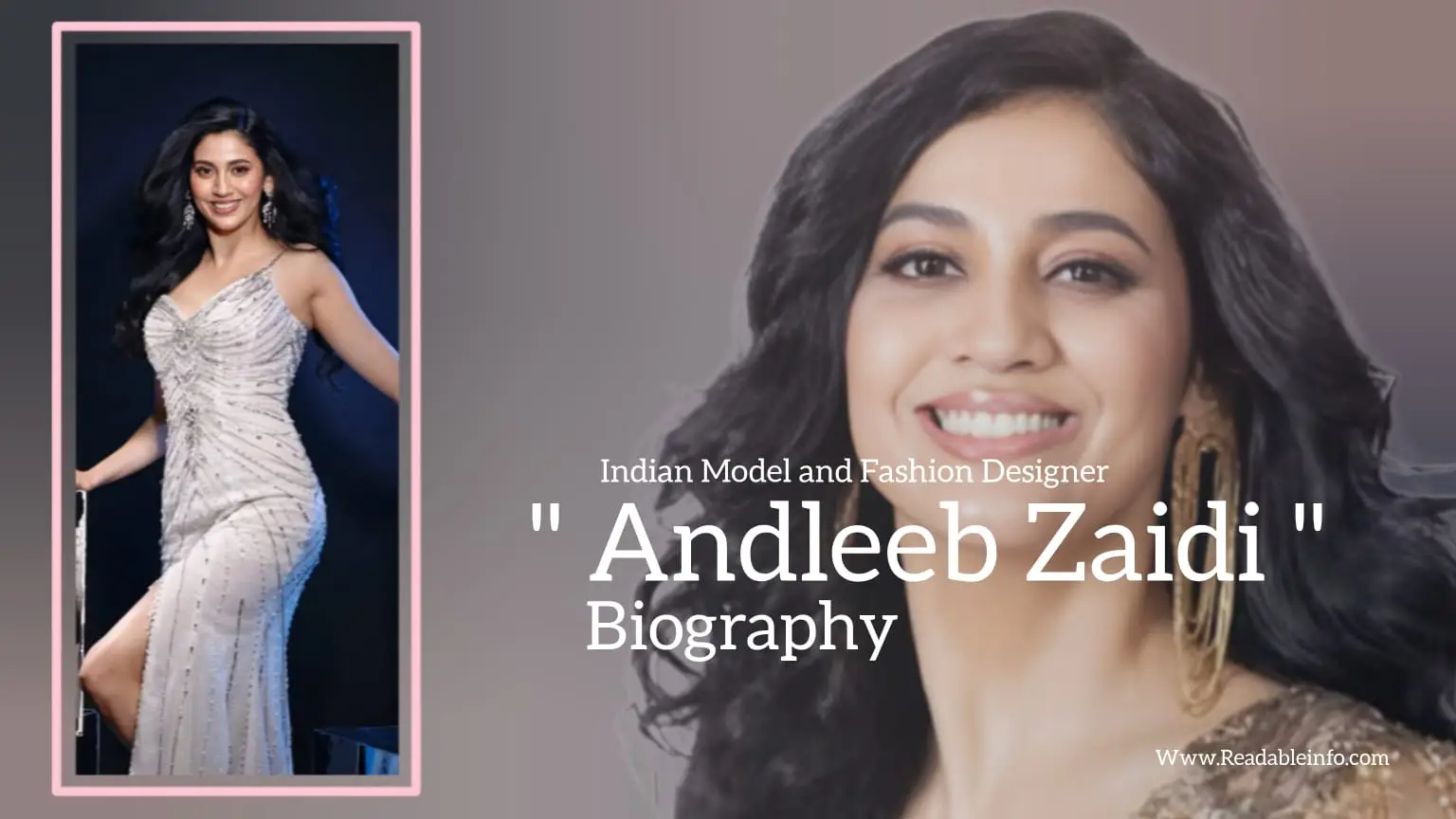 You are currently viewing Andleeb Zaidi biography (Indian Model and Fashion Designer)