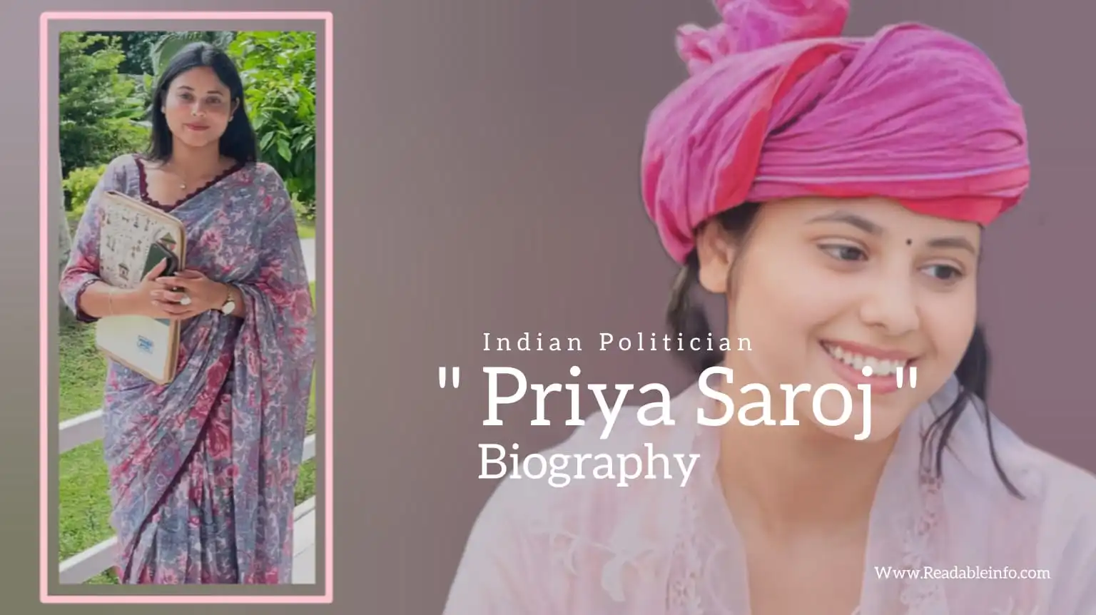 You are currently viewing Priya Saroj biography (Indian Politician)