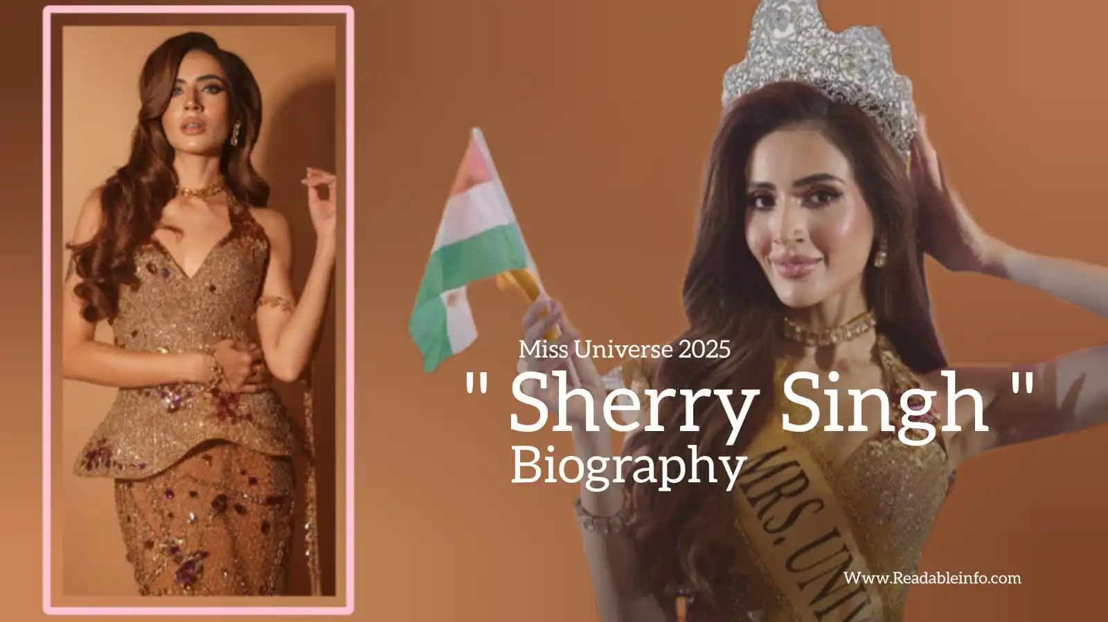 You are currently viewing Sherry Singh biography (Mrs Universe 2025)